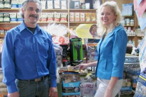 Don and Dore Jean Blaske, owners of Naturally Healthy Pets and People, plan to celebrate the second anniversary of their downtown Camas business Friday and Saturday. More than $1,200 in prizes will be given away during the celebration. The Blaskes recently added organic food for people to the shop's inventory.