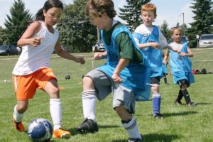 A total of 104 soccer players attended the Portland Timbers Camas-Washougal Camp July 11 to 15, in the fields behind Doc Harris Stadium. Another 140 youths turned out for the Dan Macaya Soccer Camp this past week, at the Prune Hill Sports Park.