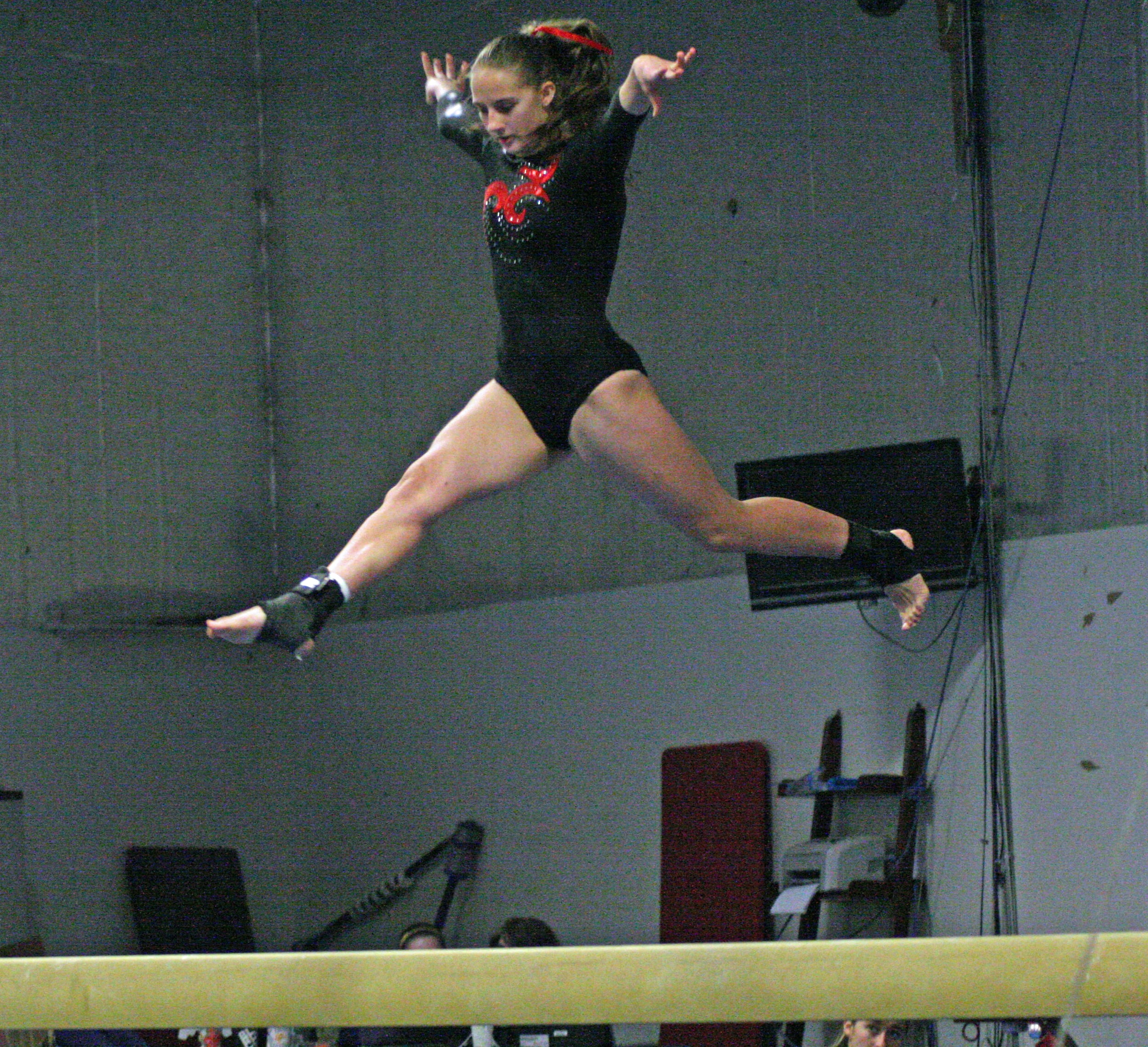 Jacquelyn Purwins beam.
