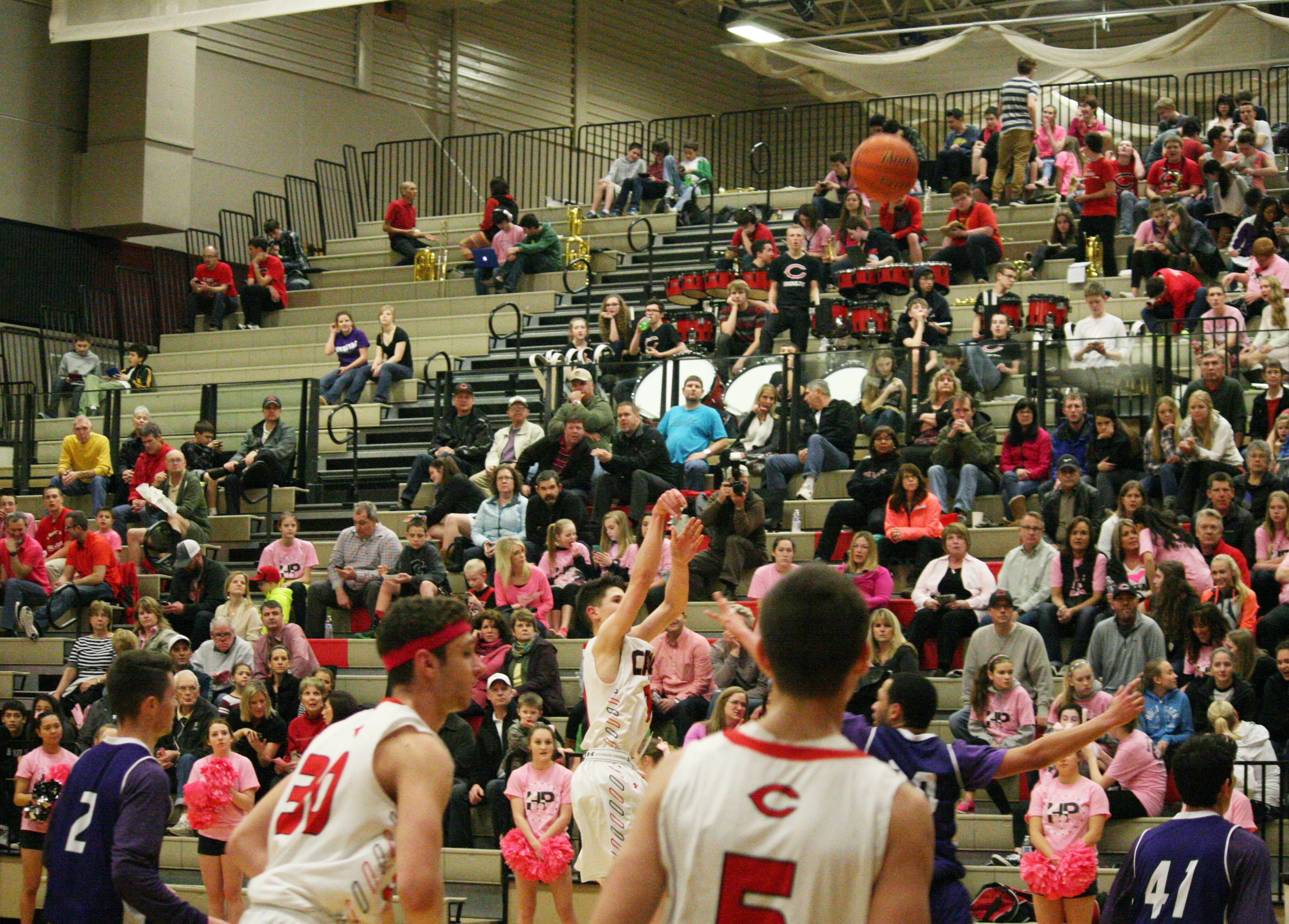 Ethan Unger hits his fourth three of the game.