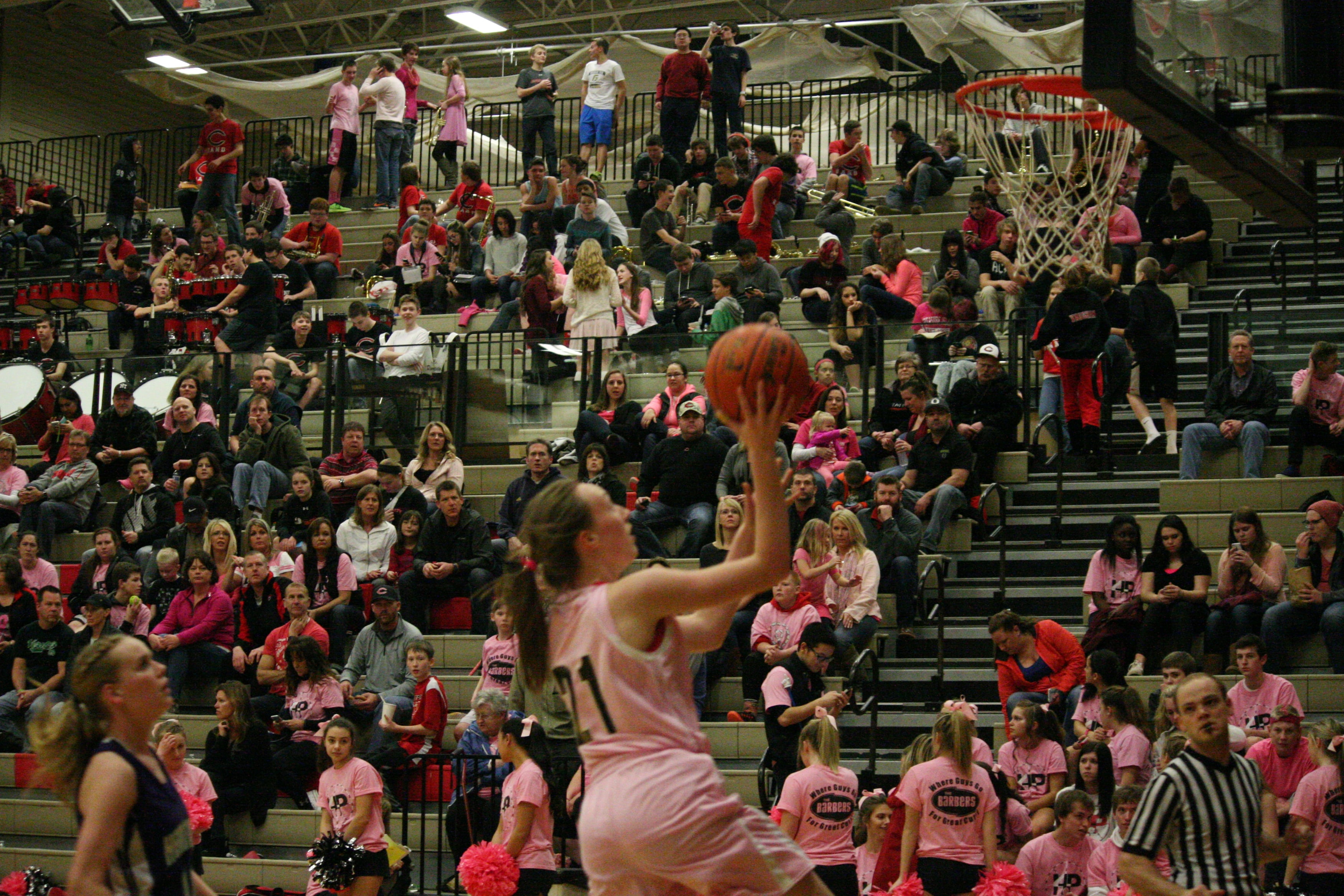 Emma Jones adds a lay up.