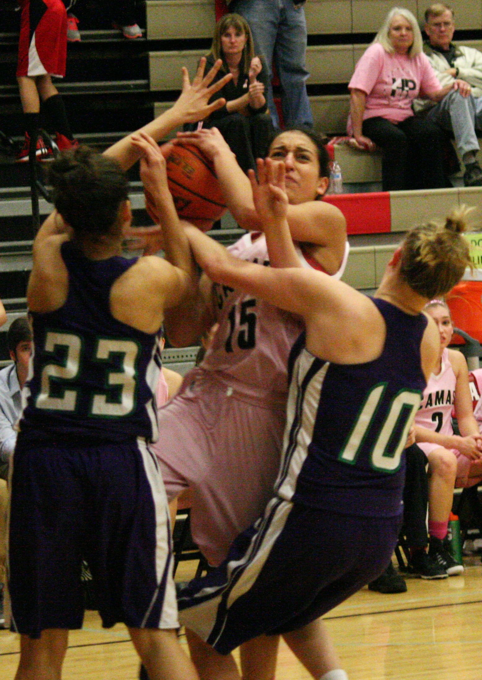 Noora Monghate crashes into Timberwolves.