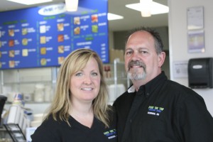 Washougal residents Jeff and Kim Howard recently opened a restaurant in their hometown. Prior to opening last week, a number of improvements were made to the site including replacing the plumbing, installation of custom cabinets and the creation of signs by local businesses.