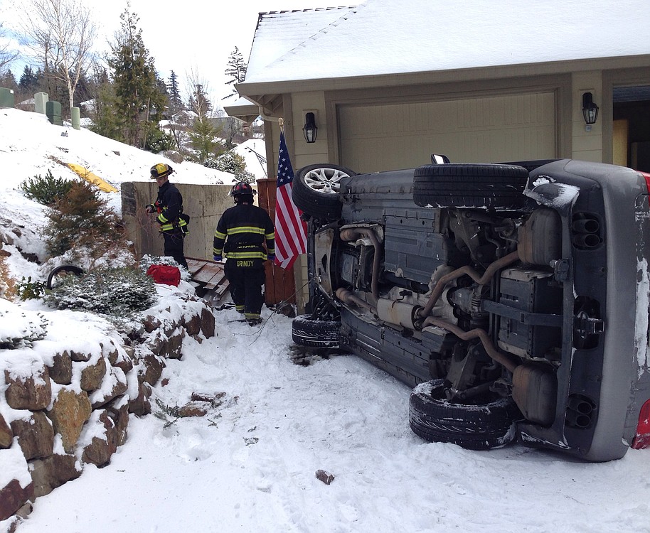 Firefighters responded to a call this morning about a vehicle that had traveled over an embankment in Washougal. The driver was the only occupant of the vehicle. He refused medical assistance.
