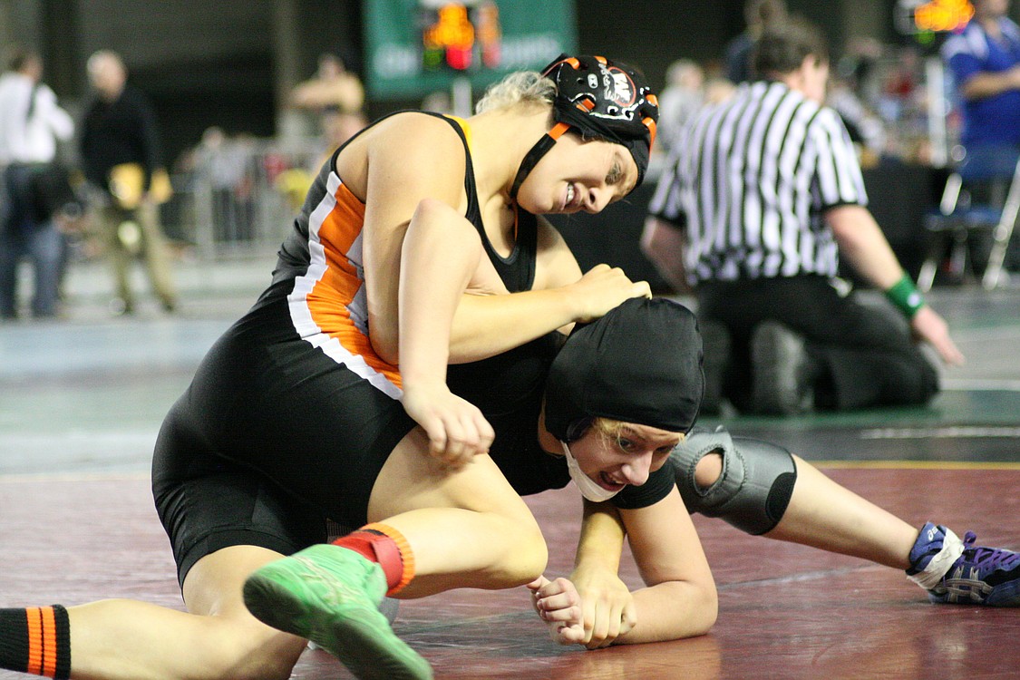 Sara Sanchez finished in fifth place for the Panthers at 124 pounds.