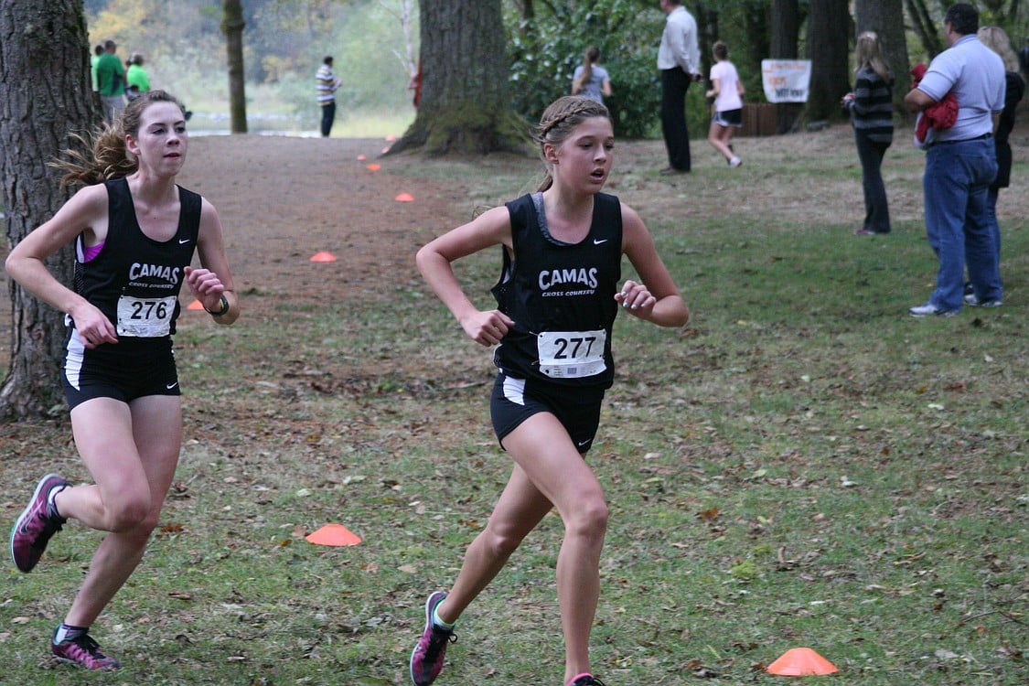 Maddie Woodson and Alissa Pudlitzke.