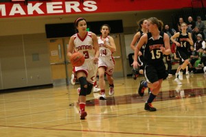 Brenna Khaw boosted the Papermakers in her first home game of the season. She scored 12 points and dished out a handful of assists. Camas buried Washougal 68-28 Friday.