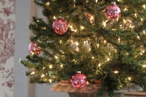 Susan Kashas decorates her home in a French romantic style. She is looking forward to welcoming visitors during the Camas Holiday Home Tour on Saturday and Sunday.