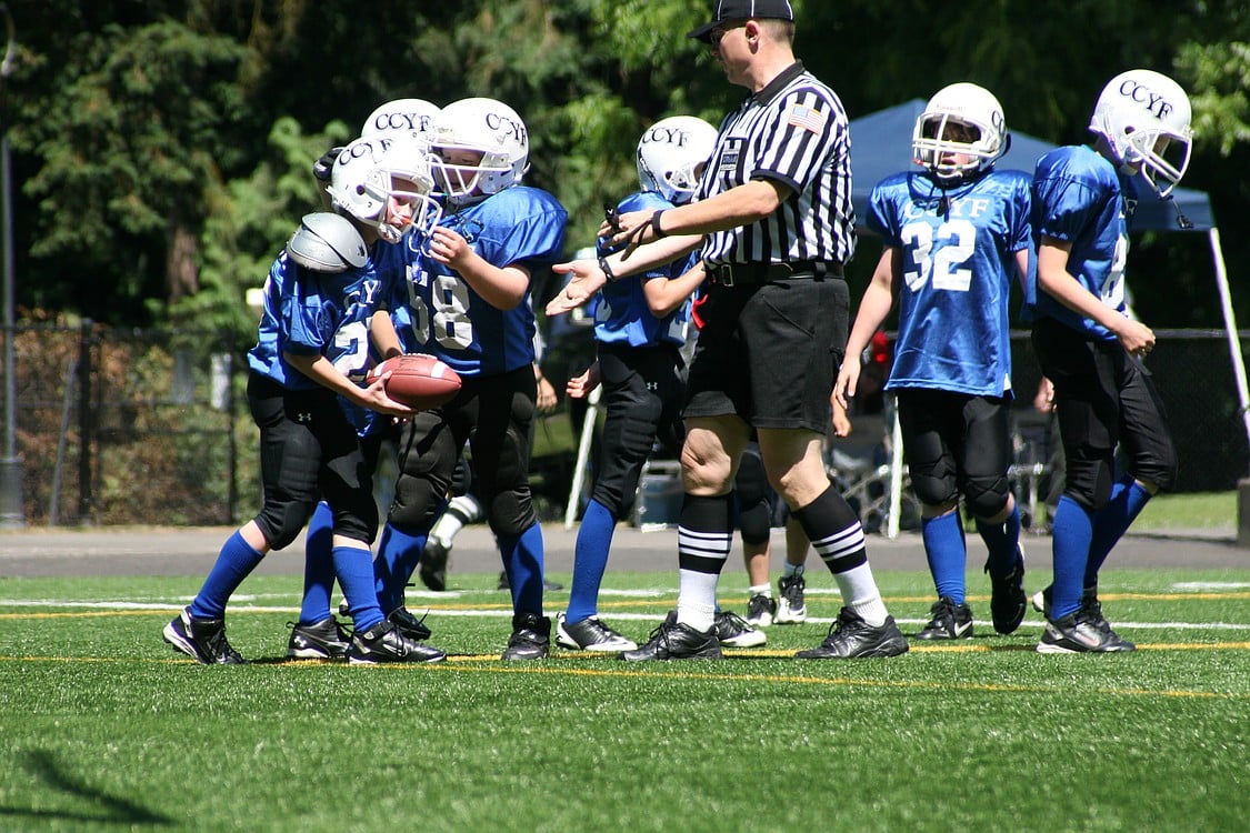 Kade Coonz touchdown.