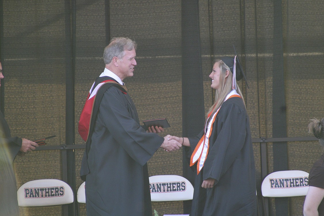Washougal High School graduation ceremonies 2010