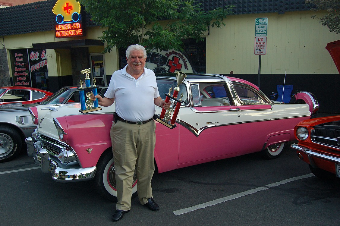Camas resident Hal Pashon's 1955 Crown Victoria won for "Most Elegant Classic" and "People's Choice."