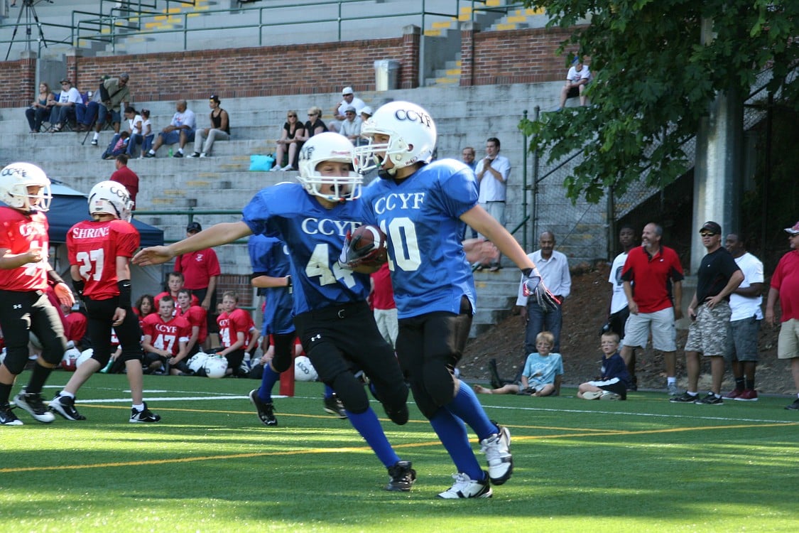 Grant Lewis touchdown.