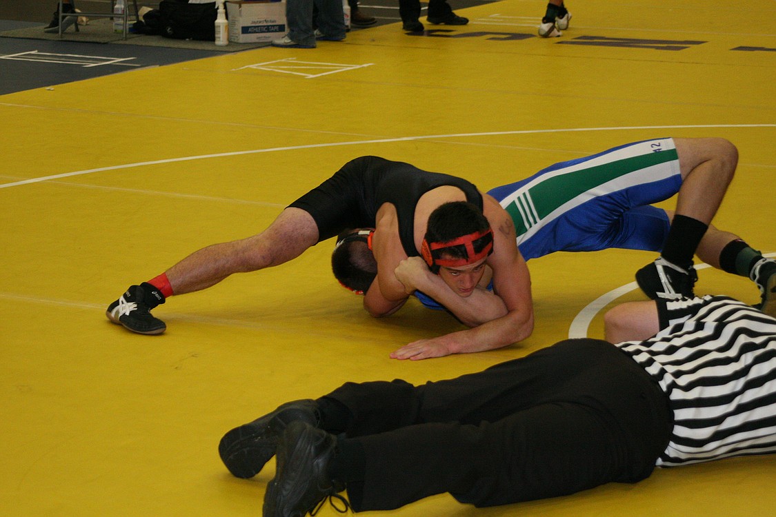 Brendan Casey claimed third place at 160 pounds for Washougal High School.
