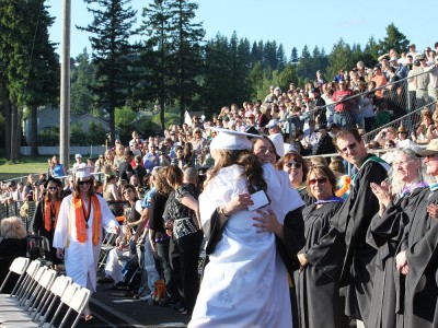 Washougal High School graduation ceremonies 2011
