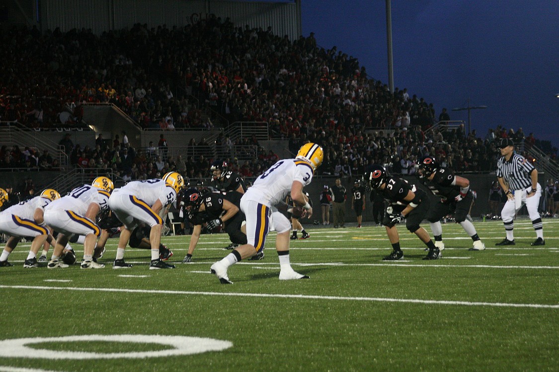 The roar of the crowd at the new Doc Harris Stadium echoed for miles along the Columbia River Gorge on opening night. More than 4,000 football fanatics showed up to see the Papermakers plow Columbia River 42-6.