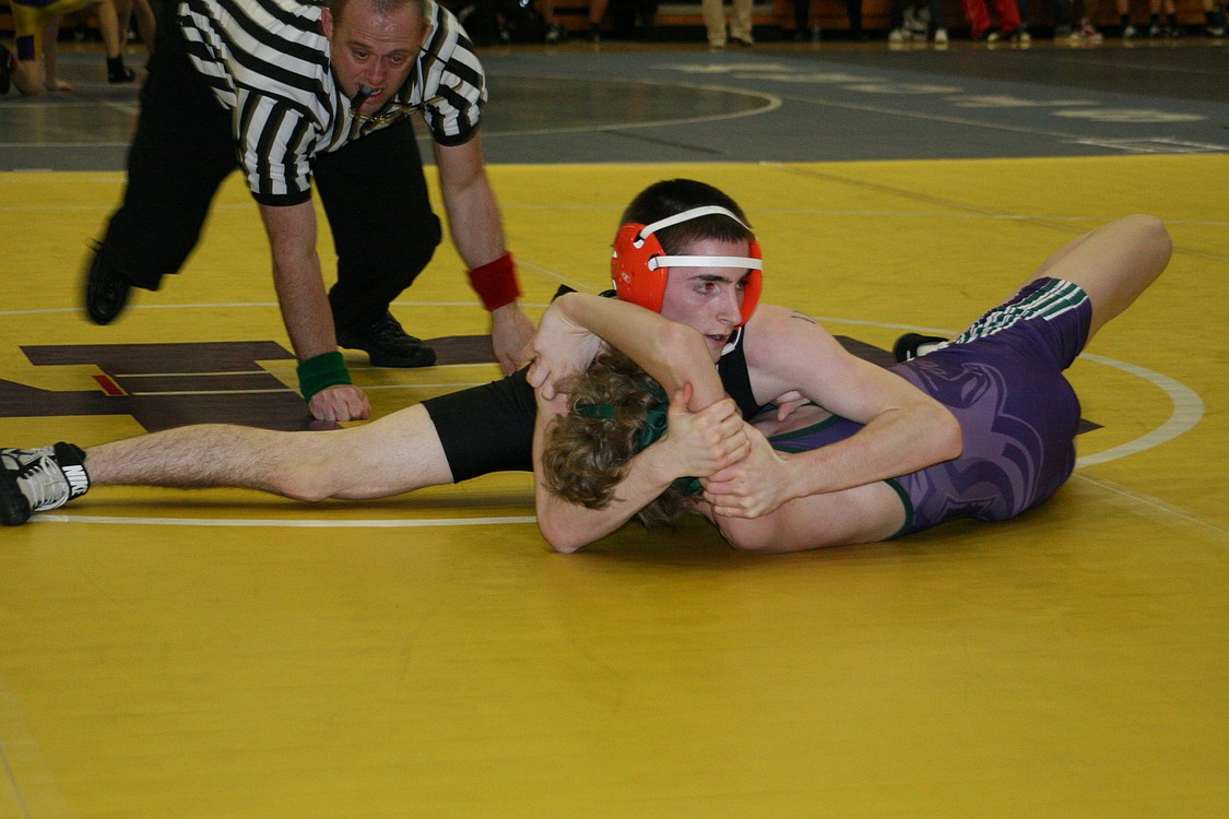 Chism King captured second place at 112 pounds for Washougal High School.