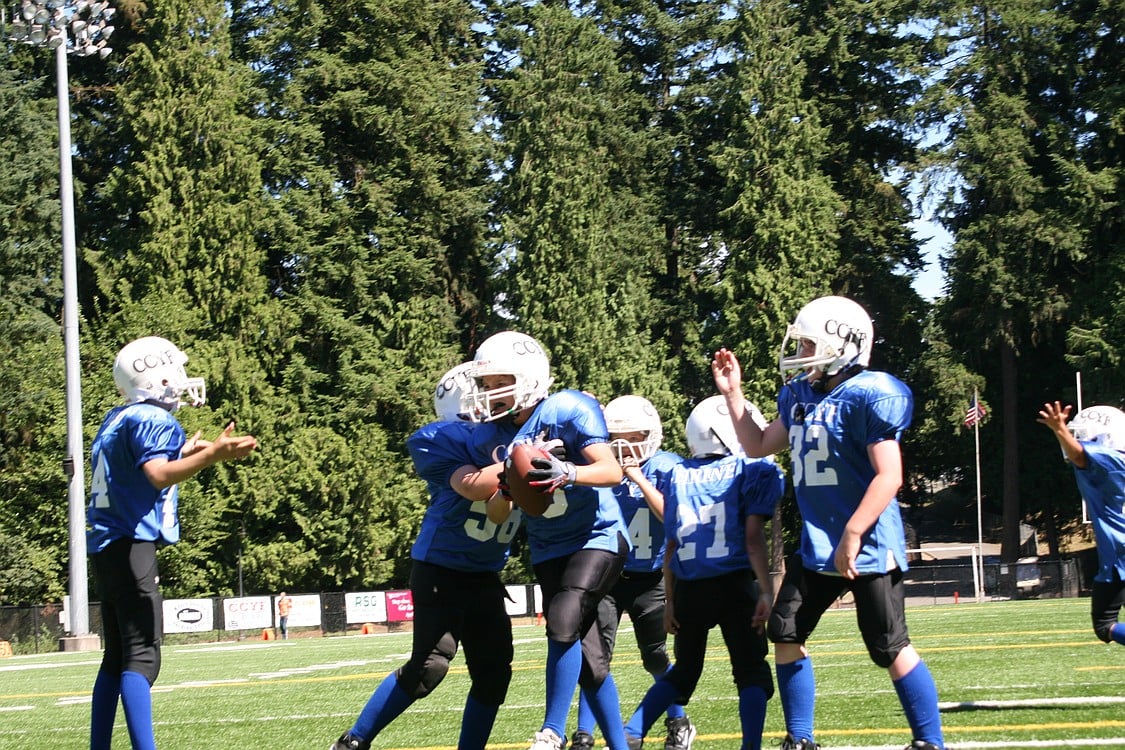 Grant Lewis touchdown.