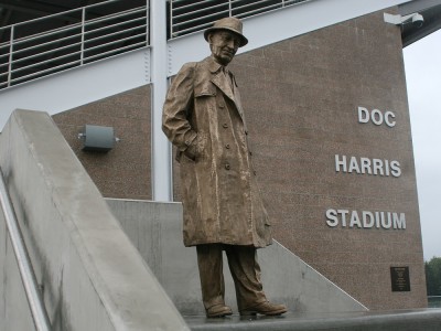Grand opening of Doc Harris Stadium