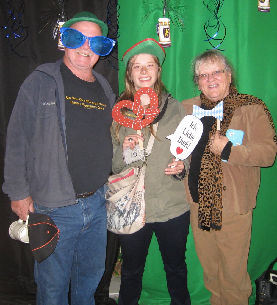 During Karin Tetzner's visit with her former host Nettie Morris and husband, Rod Morris, they attended the Oktoberfest celebration Friday night, at Amnesia Brewing, in downtown Washougal. Tetzner has also gone fishing and visiting the Bonneville Dam, Fort Clatsop, Astoria and Seaside, Ore. 