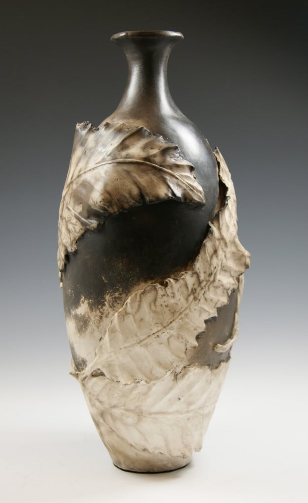 Chris Lowery works in ceramics