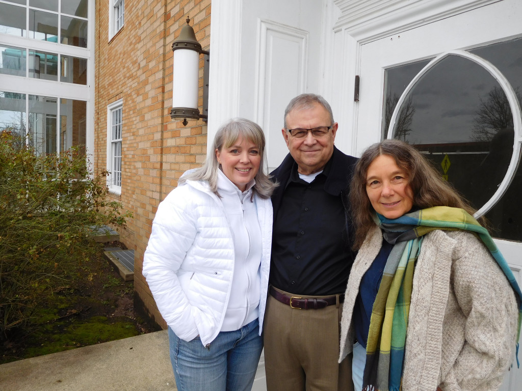 From left , Camas Camera Club members Shonda Feather, Clayton Ravsten and Kirsten Muskat are preparing to exhibit their photos at the Camas Public Library's Second Story Gallery next month, along with several other club members.