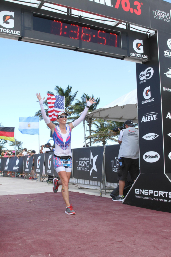 Alisa Wise finishes strong in Puerto Rico. The 48-year-old from Camas captured 29th place in the 45-49 women's division.