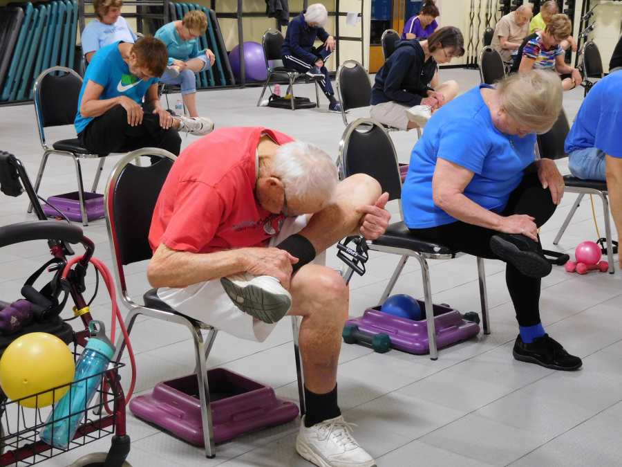 Buchholz emphasizes flexibility as key to mobility. "If you don't sit around and allow yourself to gain a lot of weight, then you can remain pretty flexible," he said.