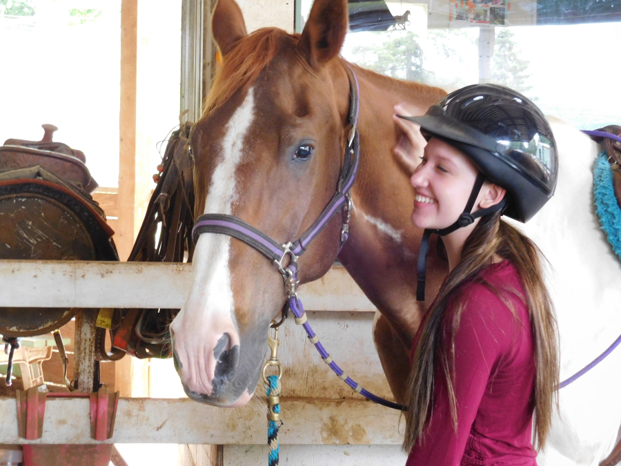 Maylie Sanders said she enjoys riding Cisco because he is, "sassy, but loves to listen."   Cisco recently celebrated his 32nd birthday, which is nearly 99 in human years.
