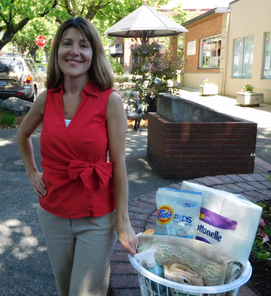Watrous got involved in an effort to collect household supplies for kids graduating from the foster care system in Clark County. "When the kids graduate from the program at age 18, they often move out of a foster home with very few personal items." (Danielle Frost/Post-Record)