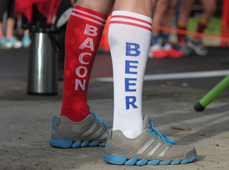 The 15K Superhero Relay was held in conjunction with the Washougal Oktoberfest.