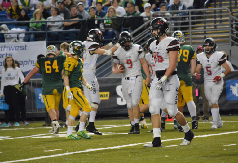 Jack Colletto's interception helped the Papermakers put the finishing touches on a perfect, undefeated, state championship season.
