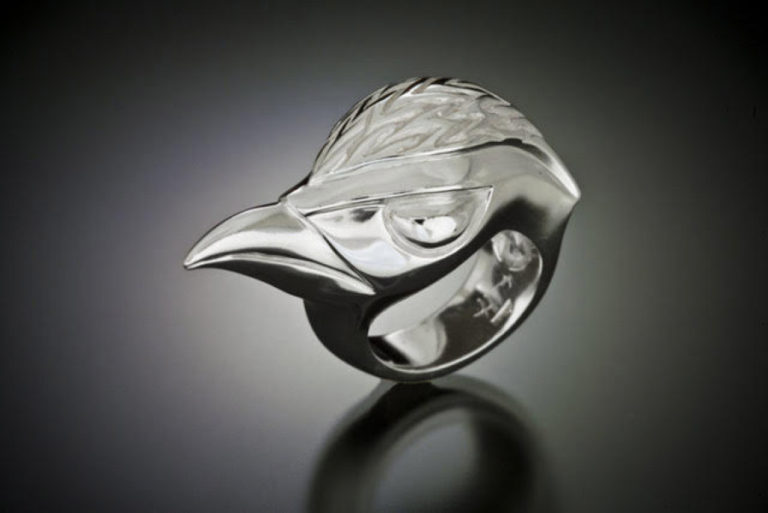 All of Pitt&#039;s jewelry is custom designed to fit the person who orders it.