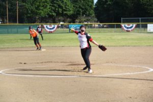 The East County and Camas Little League softball stars squared off in three games to determine the District 4 championship at David Douglas Park, in Vancouver. After East County beat in extra innings June 28, Camas defeated East County in back-to-back games Friday to become champions.
