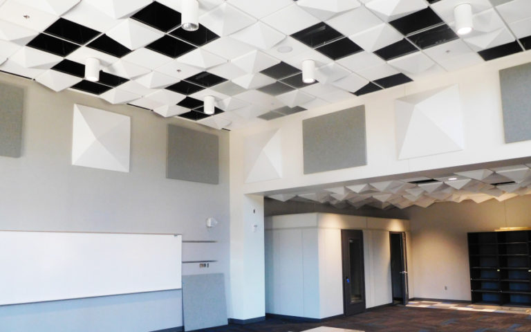 The new Jemtegaard Middle School will include a state-of-the-art band and music room, complete with soundproof practice areas.