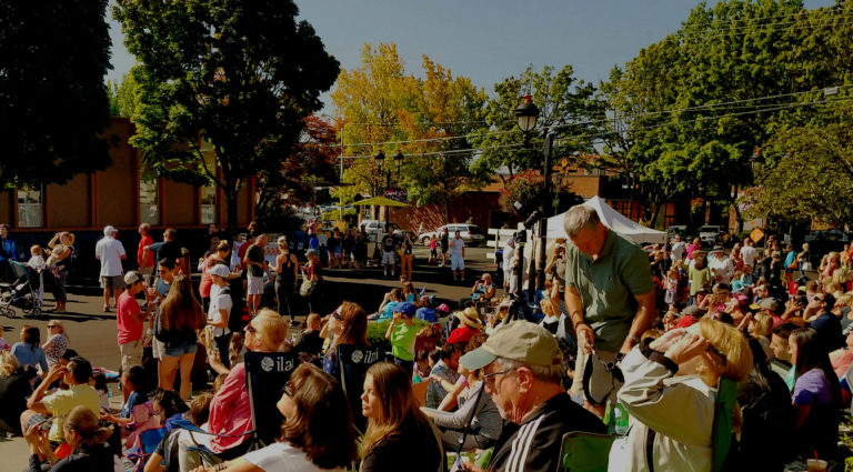More than 1,000 spectators came out to the Camas Public Library to view the first full solar eclipse in the area since 1979. Thirty-eight years ago, cloudy skies obscured viewing, but this time around, Mother Nature treated those gathered to sunny skies and a rare site as the moon covered the sun more than 95 percent.
