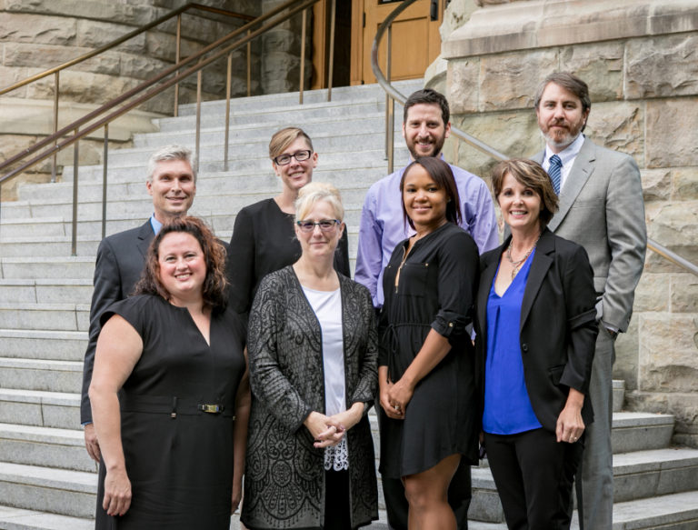 Chessin (top row, second from right) gathers with other state nominees at a reception in Seattle on Sept. 11.