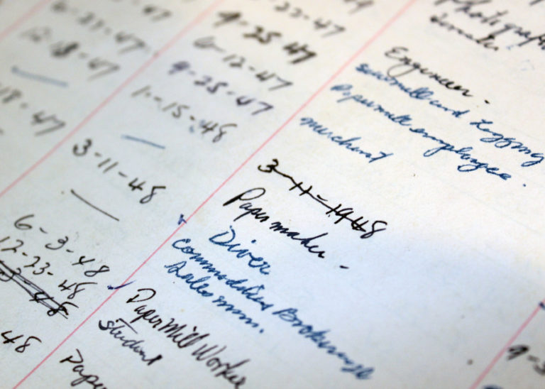 The North Bank masonic lodge in Washougal has historical texts dating back more than 100 years.