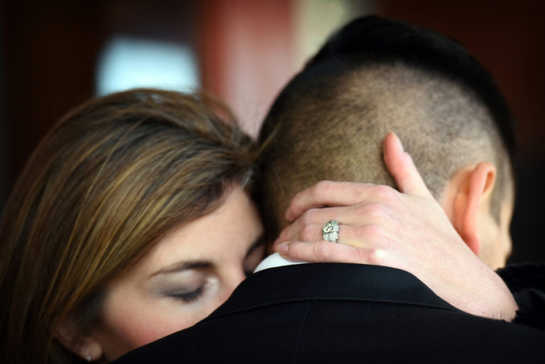 Nick Calais proposed to Tami Weidert on Aug. 27, 2016, with his great-grandmother&#039;s wedding ring. Weidert says she had no idea Calais had this ring, and loves that it is a symbol of his love for her.