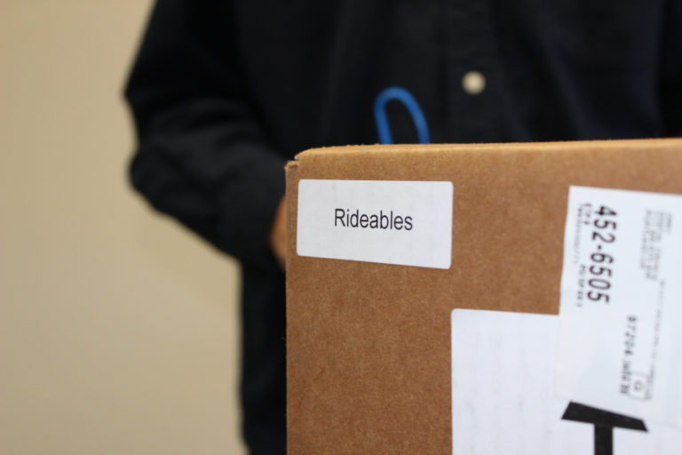 Shane Chen, owner of Inventist in Camas, is trying to invent the perfect "rideable" gadget to get commuters from their home to a train or bus station and then to work and back again. His latest invention, the IOTAtrax, is being billed as a top rideable tech of 2018.