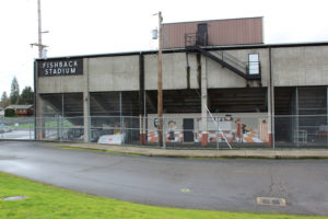 Fishback Stadium will soon be updated with aluminum bleachers, ADA accessible restrooms and a relocated concessions stand. 