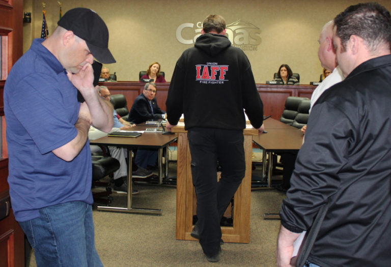 Firefighters who spoke at Monday night&#039;s Camas City Council meeting said the city needs to allocate more funds to the local fire department, so firefighters can have an adaquate number of first responders for every type of call, including motor vehicle collisions and structure fires.