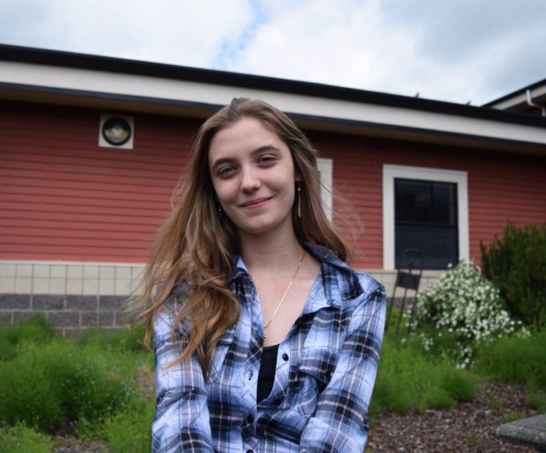 Jolene Porter, Washougal High School senior, will attend Northwest College of Construction, in Portland, after graduation.
