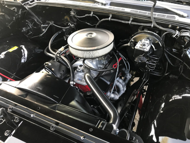 Jon Corral put a completely rebuilt 1973 engine in a 1973 K5 Blazer more than two years ago. Two of Corral's Camas High classmates, Nick and Richard Lynch, along with Corral's father, Jim, assisted with the project.