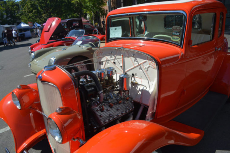 Red hot cars at the 2017 Camas Car Show in downtown Camas. This year's show, the 13th annual, takes place from 4 to 8:30 p.m., Saturday, July 7.