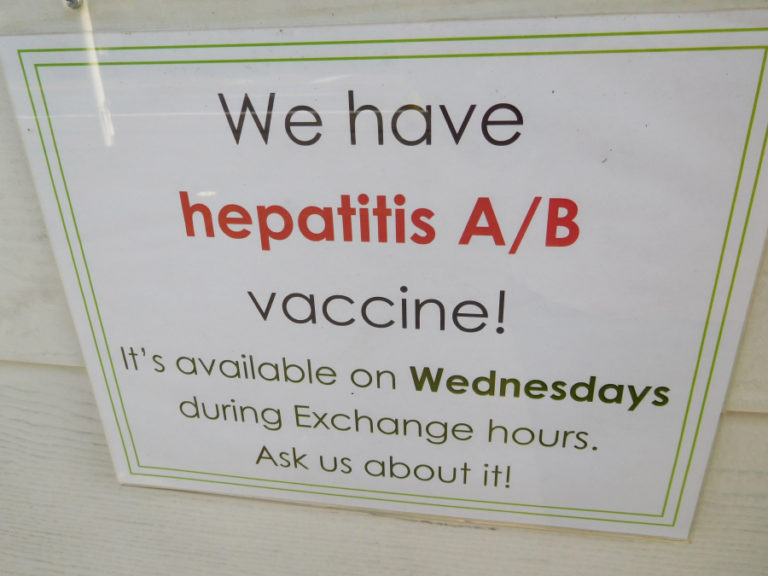 Clark County Public Health offers free and confidential hepatitis C and HIV testing at 3701 E. Fourth Plain Blvd., Vancouver. They also provide safer sex supplies, overdose prevention training and Naloxone kits as well as resources and referrals to other community agencies.