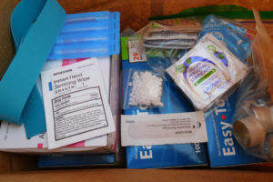 Clark County Public Health provides free clean needles, sterile water, condoms, lubricant and other supplies like the ones pictured here each Monday, Wednesday and Friday, at 3701 E. Fourth Plain Blvd., Vancouver. The agency's goal is to reduce the number of used needles found in parks and on roads.