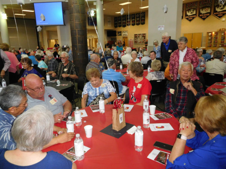 More than 300 Camas High School graduates gathered to reminisce at CHS, Saturday, Aug. 25. The speakers included Jim Cadd, a CHS graduate and former Camas paper mill manager, and Dr. Hugo Aguierre, a former CHS foreign exchange student who lives in Argentina.