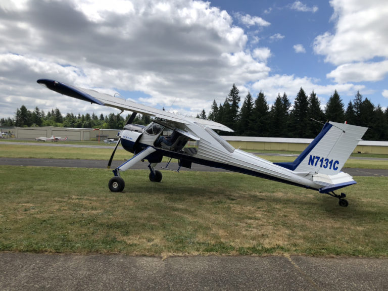 Mike Kanooth, of Washougal, owns this rare Wilga, and may show it at the 2018 Wheels &amp; Wings.