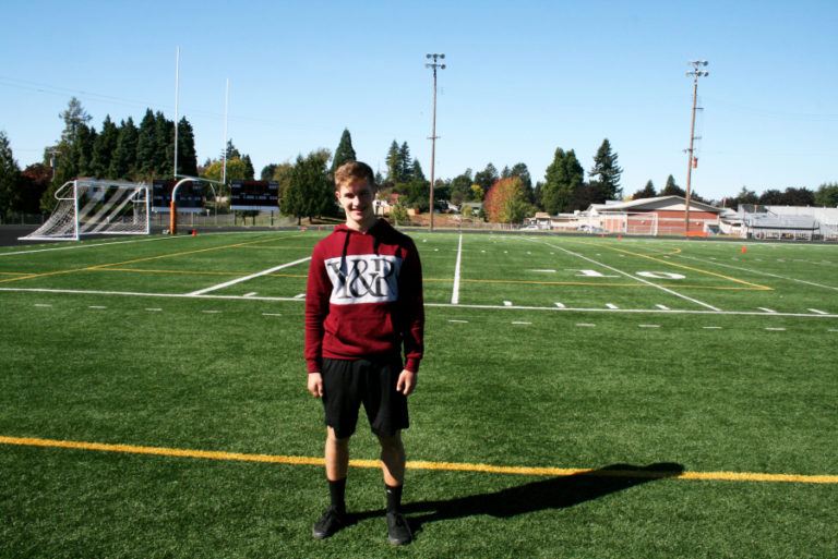 Peter Boylan makes time for homeschool and football.