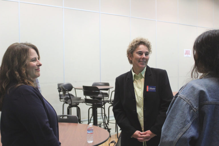 Kathy Gillespie, Democratic candidate for the 18th Legislative District, Position 2.